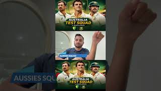 Aussies test squad #cricket #australia #patcummins #starc #stprboys