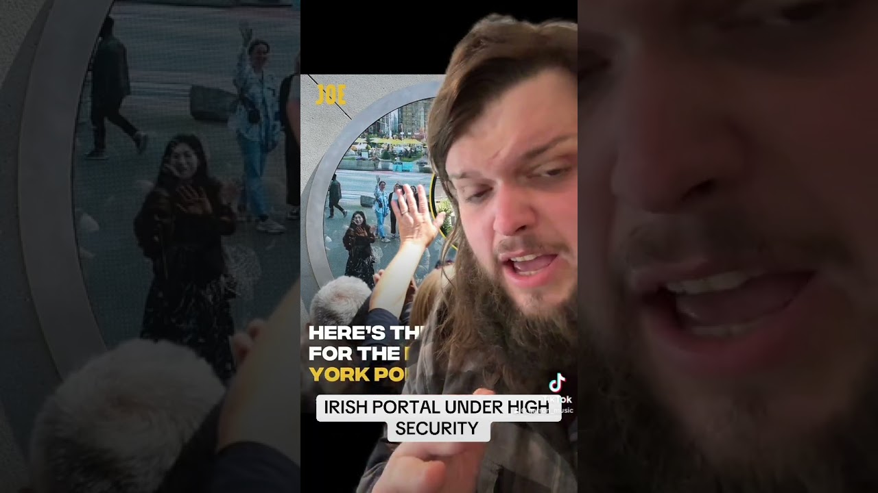 Irish portal under high security