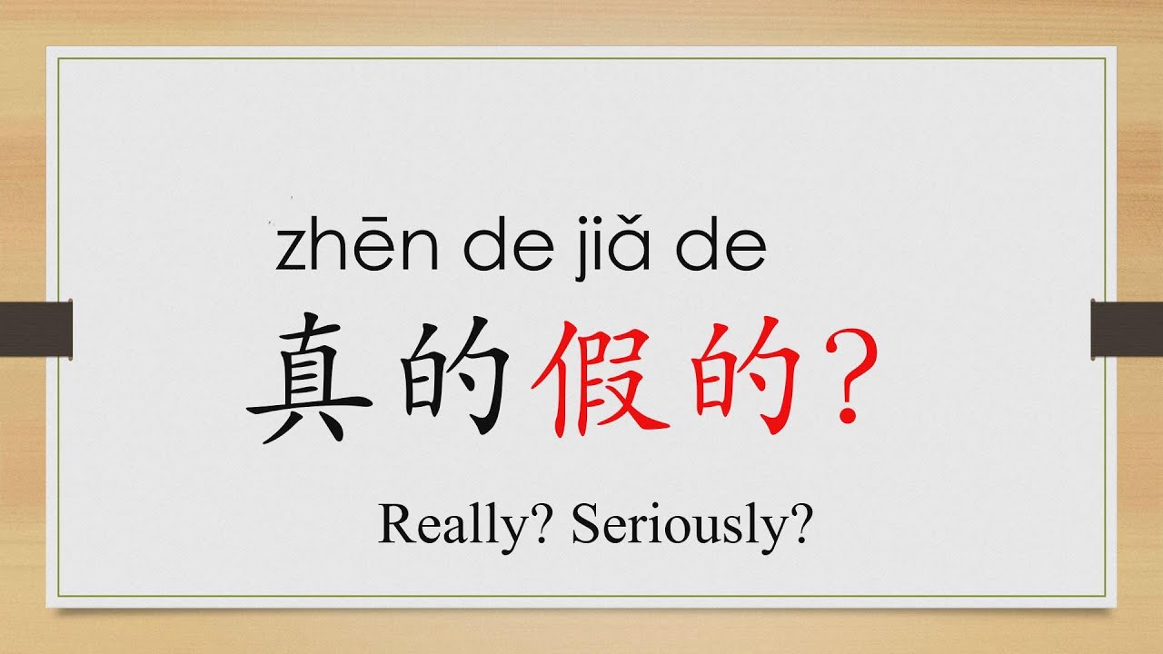 Learn Chinese from the origin:假/fake/vacation/