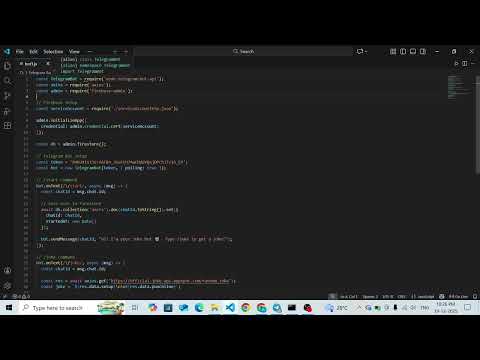 Building a Telegram Chatbot with API and Database Integration.