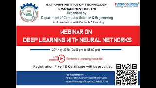 Deep Learning With Artificial Neural Network | SKITM, Indore | Pantechelearning