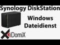 Synology DiskStation Windows Dateidienst einrichten konfigurieren