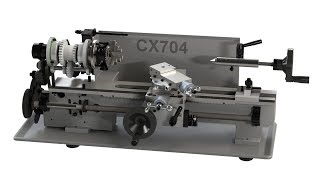 286. Mini Lathe CX704 || Industrial design || Free download 3D models