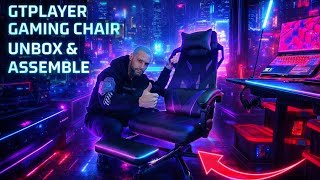 GTPLAYER Mesh Gaming Chair Unbox, Parts, Assembly (Step‑By‑Step Build), 1st Impressions!
