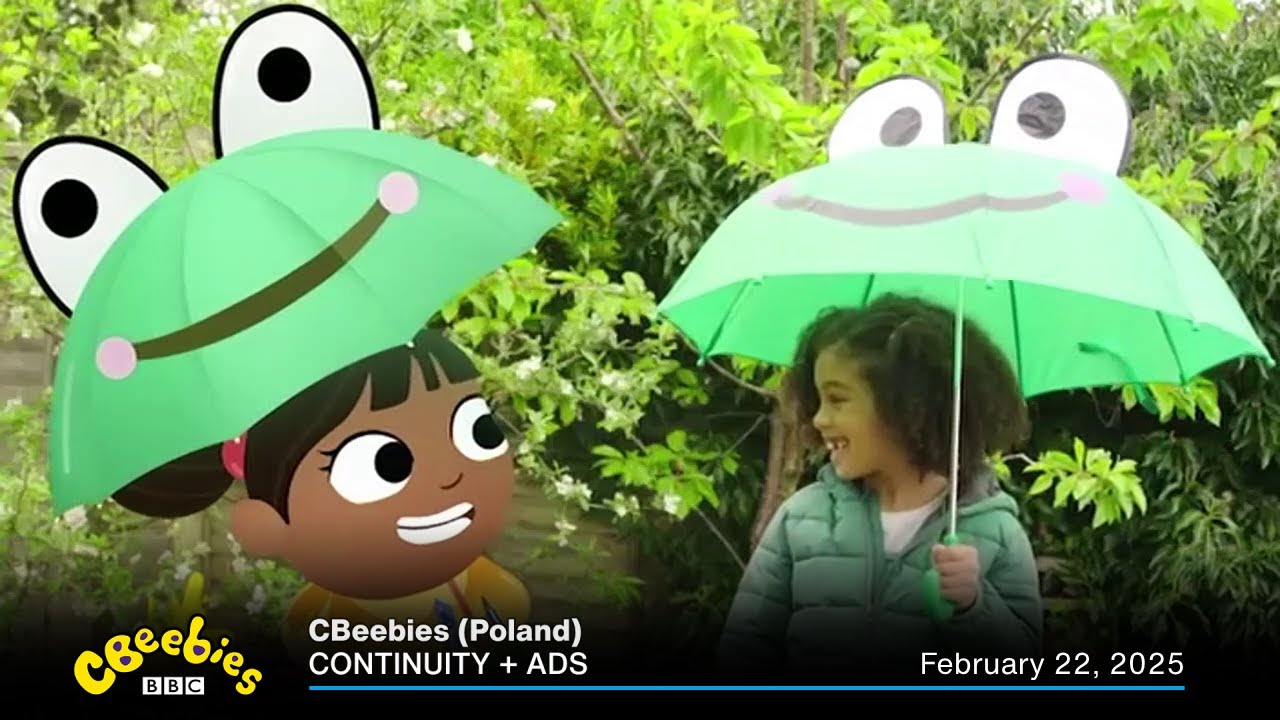 CBeebies (Poland) continuity + ads | February 22, 2025 • CBeebies reklama | 22 lutego 2025 r.