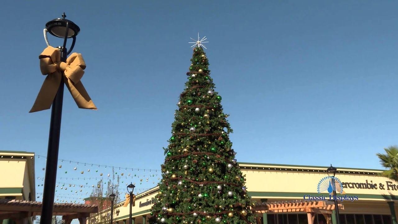 Classic Displays Christmas 2015 Tanger Outlets Savannah YouTube