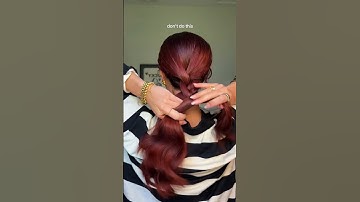 vlecht hack zodat het echt blijft zitten❤️#hairtutorial#hairstyletutorial#braid#hairhack
