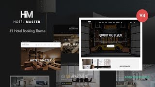 Hotel Master Booking WordPress Theme Free Download