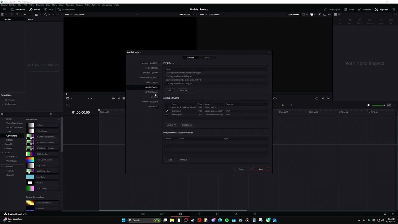How to Change Language in DaVinci Resolve
