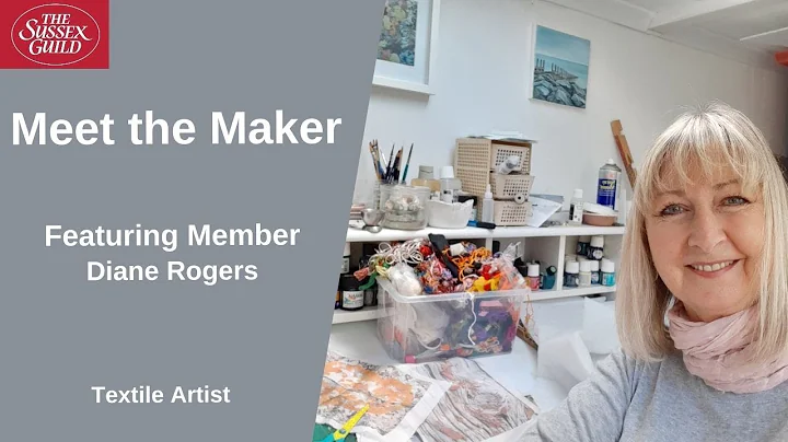 Contemporary Textile Artist and Designer Diane Rog...
