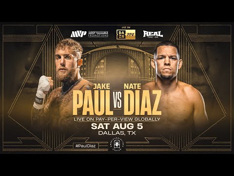 Jake Paul vs  Nate Diaz - Official Fight Trailer