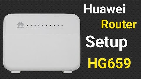 how to change Ooredoo Huawei Router HG659 Wifi Password - Nafi Tech