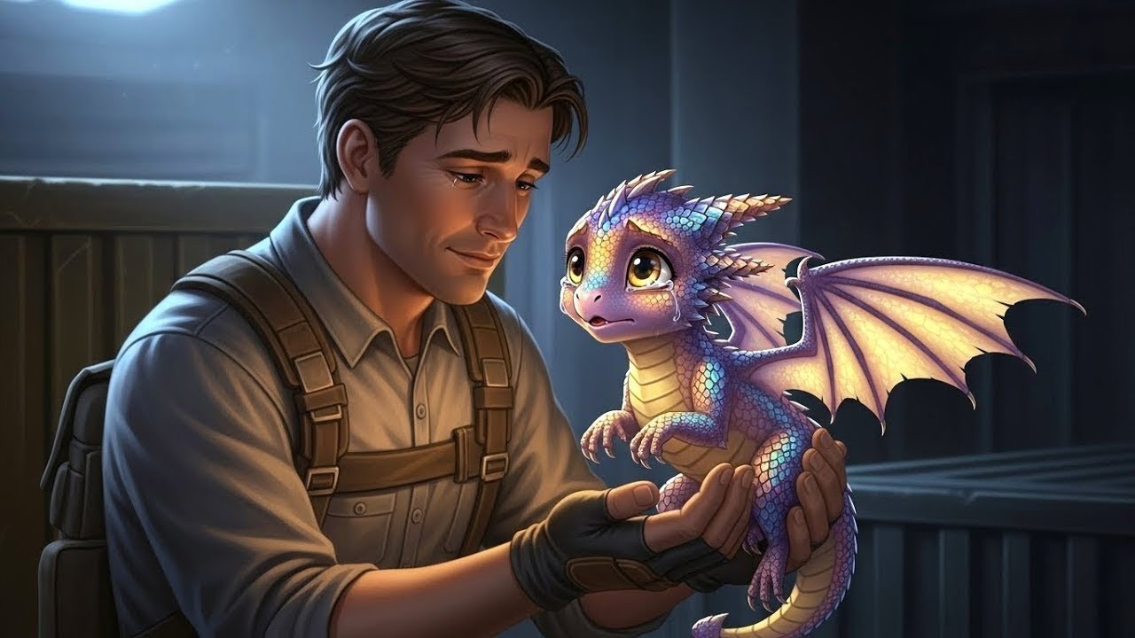 Er hob ein weinendes Drachenkind auf – ohne zu ahnen, dass er damit den einzigen Erben des .........