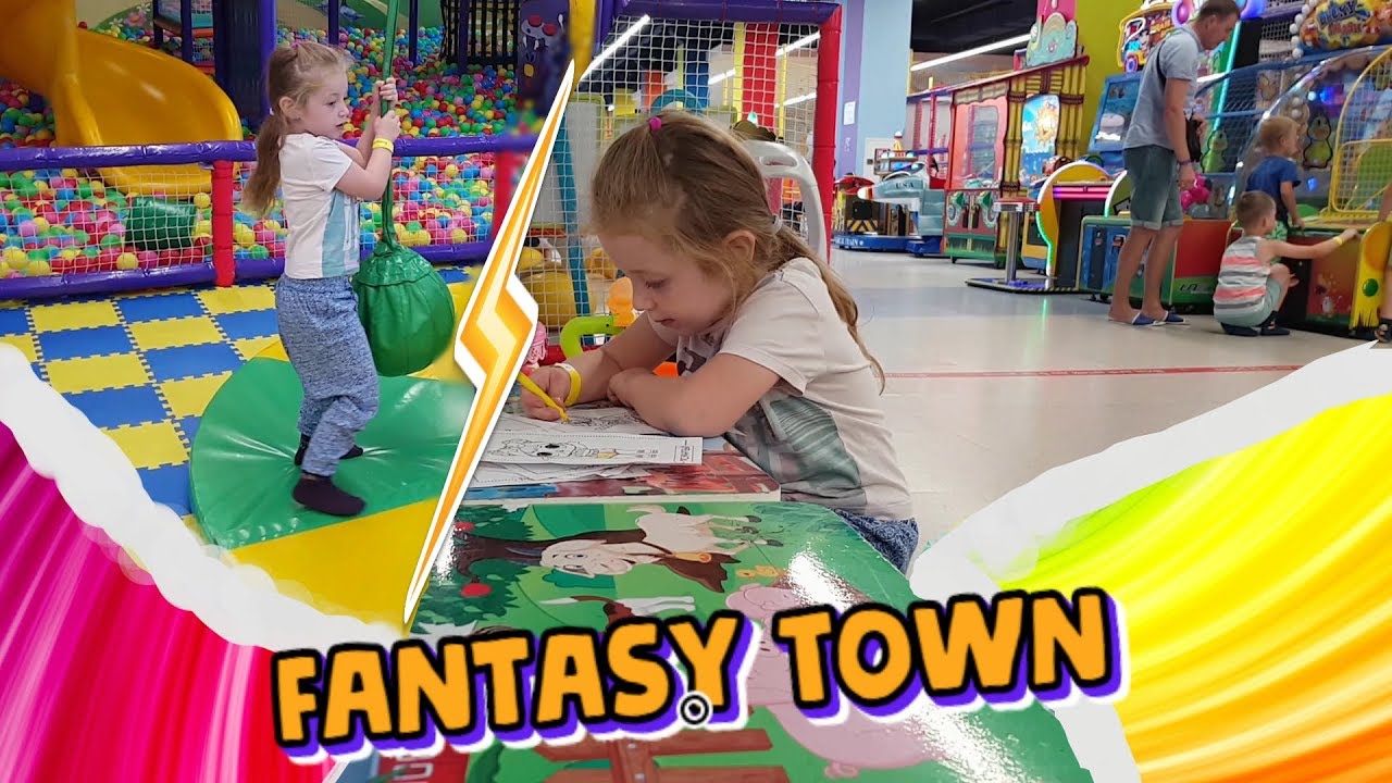 Fantasy Town ТРЦ DEPO't Черкассы - Игровая площадка Прыгаем на батуте
