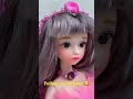 pink dress princess doll/ cut