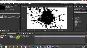 How to animate paint splatters in after effects Telugu tutorial