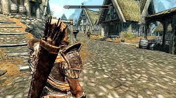 Elder Scrolls V Skyrim - Gameplay 19 - Checking out Whiterun part 2.mp4 - (Denonu Plays)