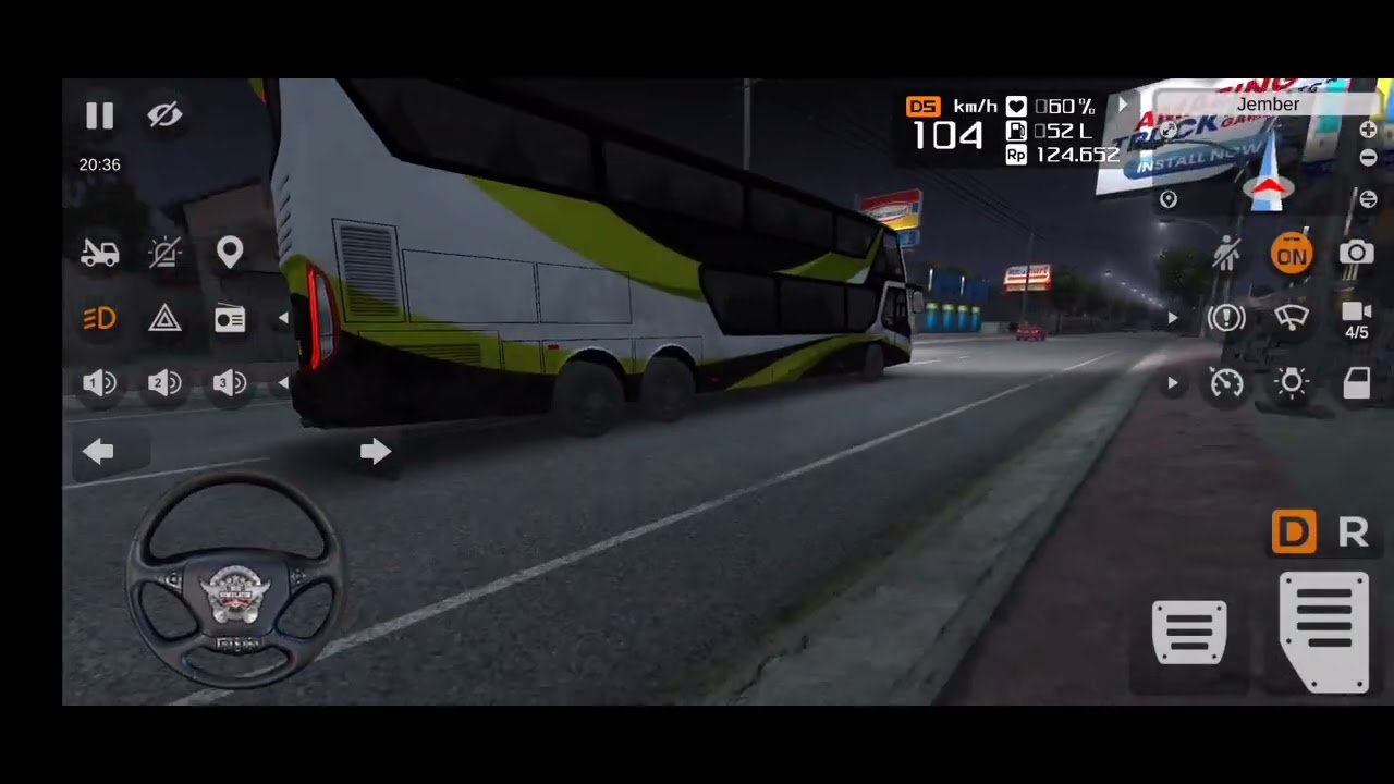 Bus Simulator Indonesia – Dangerous Mountain Road Drive 😱 2026 |