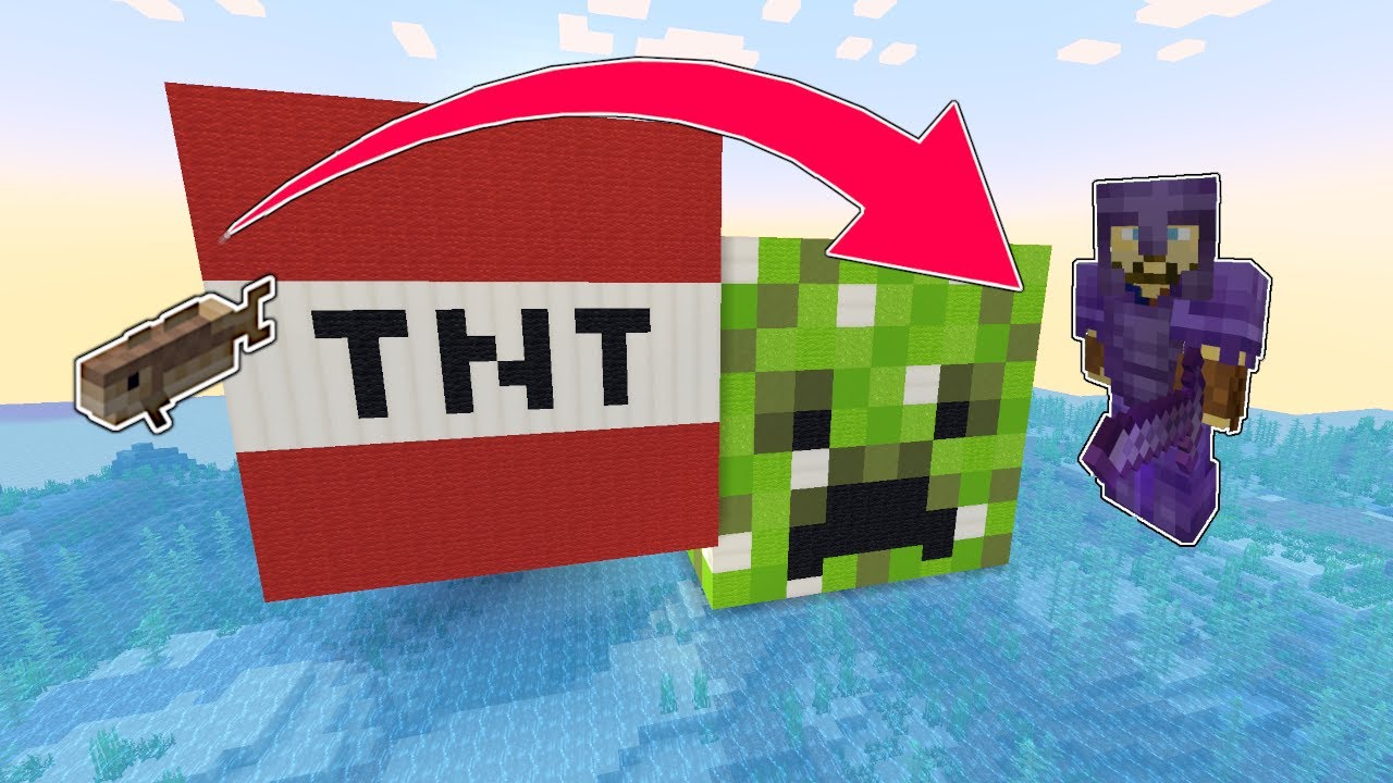 I used a FISH to get the BEST ARMOR in Minecraft - YouTube