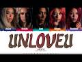 KATSEYE 'Unloveu' Lyrics (캣츠아이 Unloveu 가사) [Color Coded_Eng] | ShadowByYoongi
