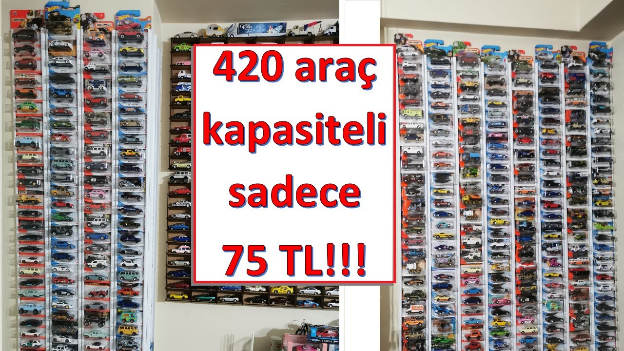 Sadece 75 TL 'ye! 420 araç kapasiteli raf yaptık ...