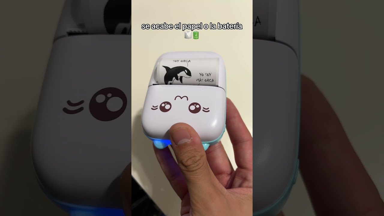 ¿Cuanto tiempo puedo usar mi mini impresora?😺 Disponible Link En Mi Canal👀 Envios Gratis🚚