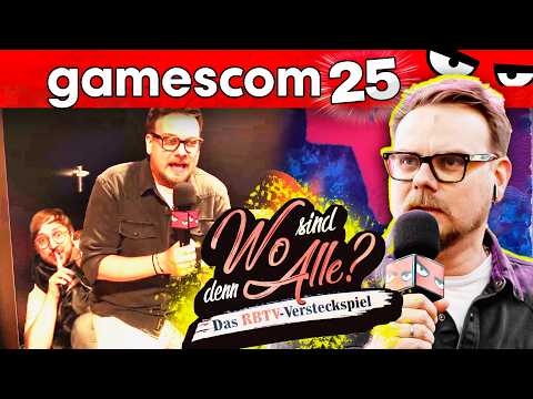 So VIEL SUCHEN war's noch nie! Verstecken auf der gamescom'25 | WO SIND DENN ALLE?