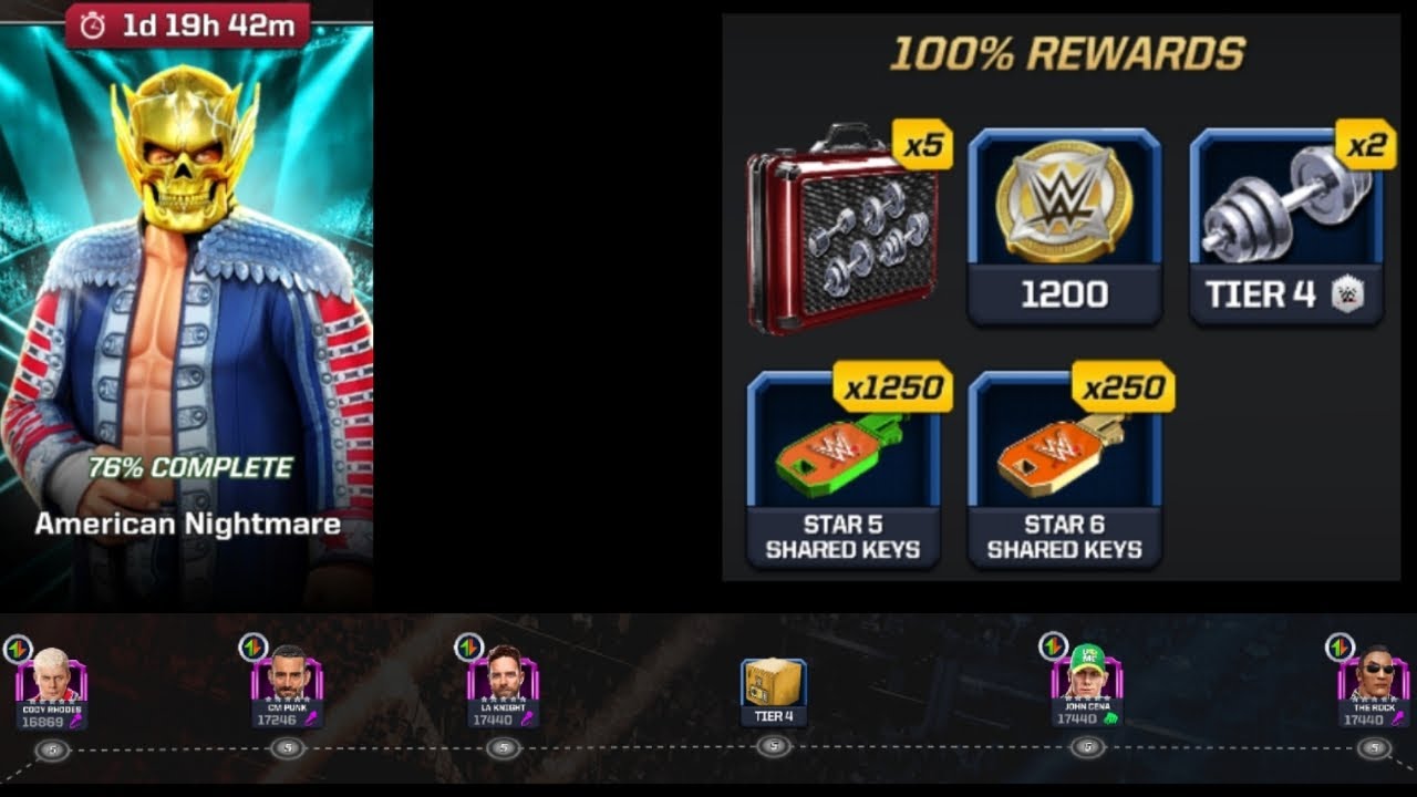 WWE MAYHEM - AMERICAN NIGHTMARE