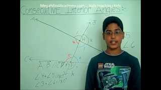 Consecutive Interior Angles