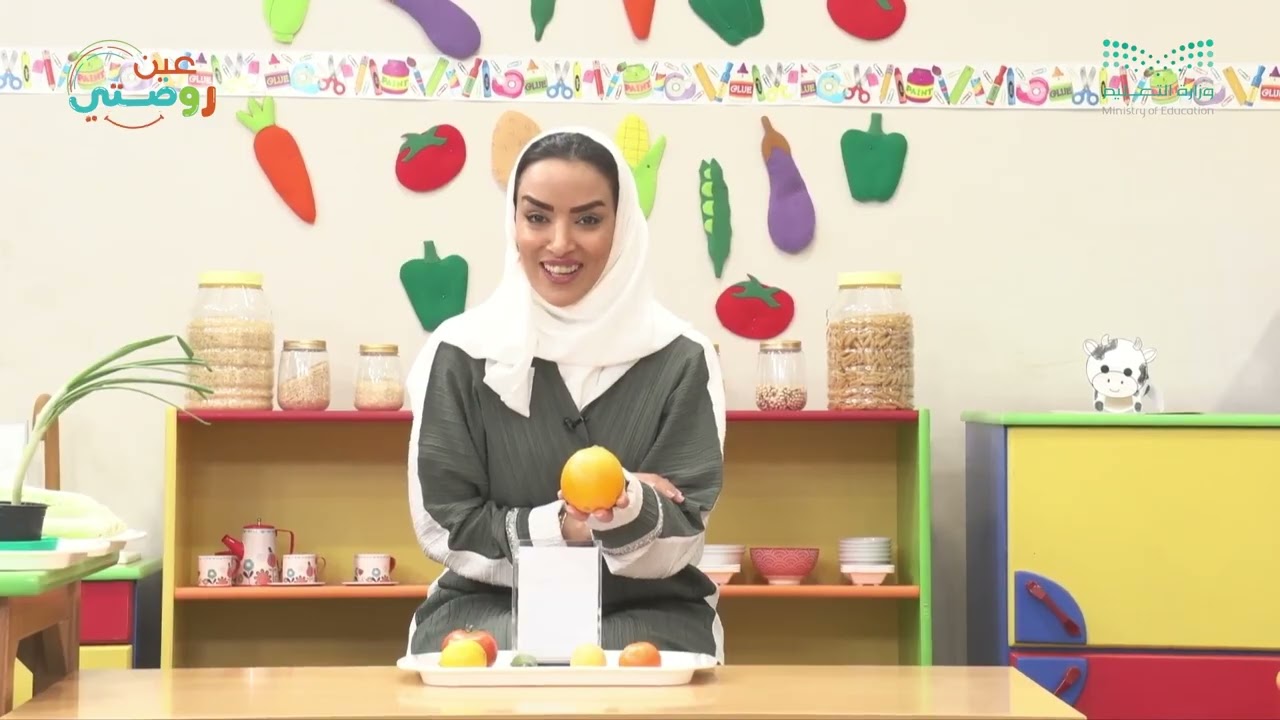 اللقاء الصباحي  - أجزاء النبات الذي يؤكل - وحدة غذائي - دروس روضتي