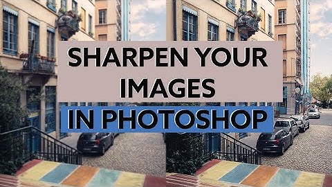 Sharpen your images in Photoshop // The high pass filter technique
