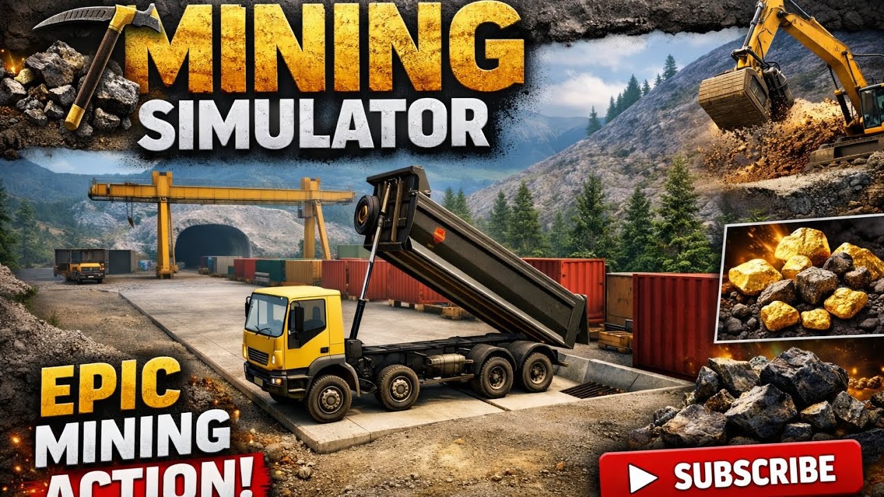 MINING SIMULATOR TRUCK DRIVING GAME 🎯|| || NEW GAMEPLAY 🎯