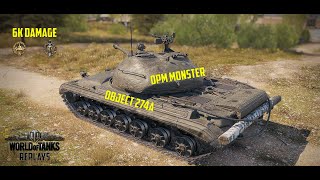 World Of Tanks Best Wot Replays Object 274A 6K Damage 7 Kills