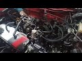 Toyota 2e engine.. general overhaul..  first start..