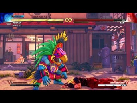 スト5　ブランカ　画面端　即死連係　ＳＦ5　ＢＬＡＮＫＡ