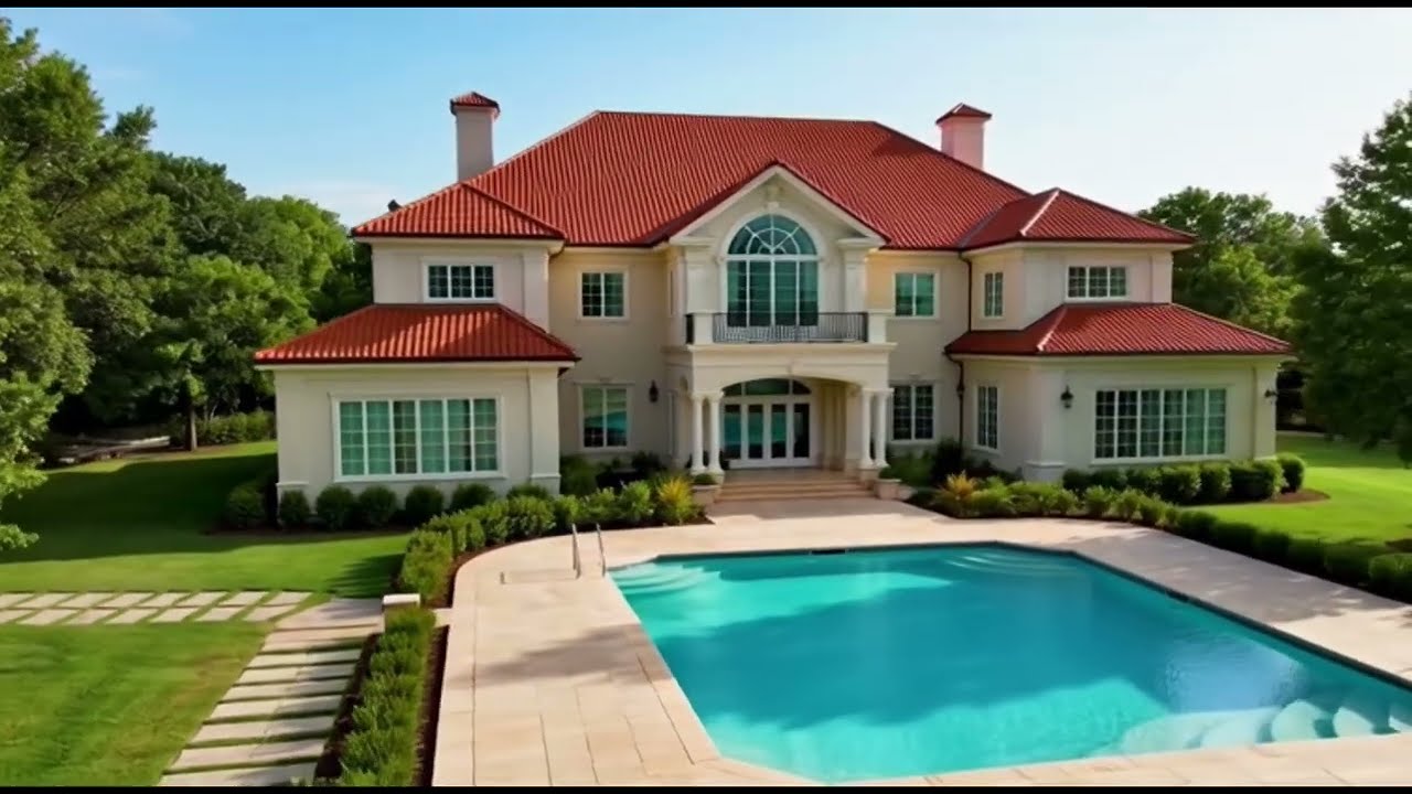 Inside a $10M Modern Texas Luxury Home With Resort Backyard