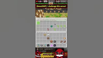 Minecraft server ”DonutSMP” Also buy Ender Pearl and Respawn Anchor![Spandarman/JaPanda]