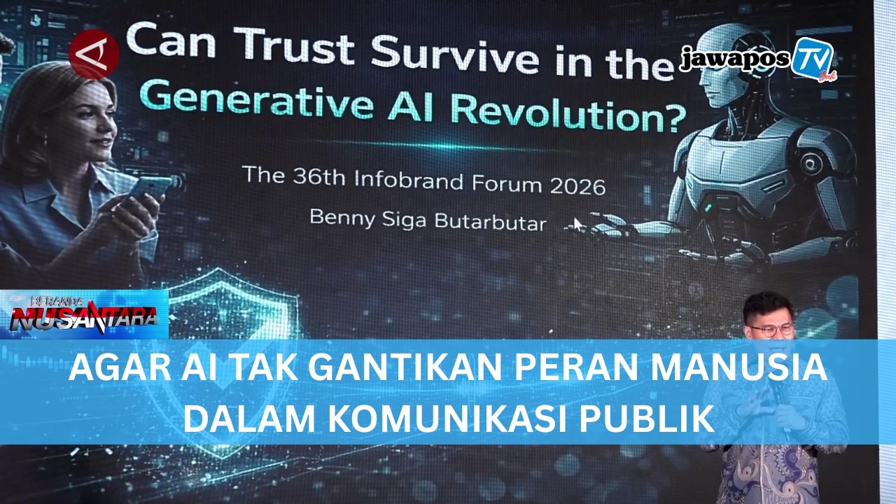 AGAR AI TAK GANTIKAN PERAN MANUSIA DALAM KOMUNIKASI PUBLIK     || BERANDA NUSANTARA