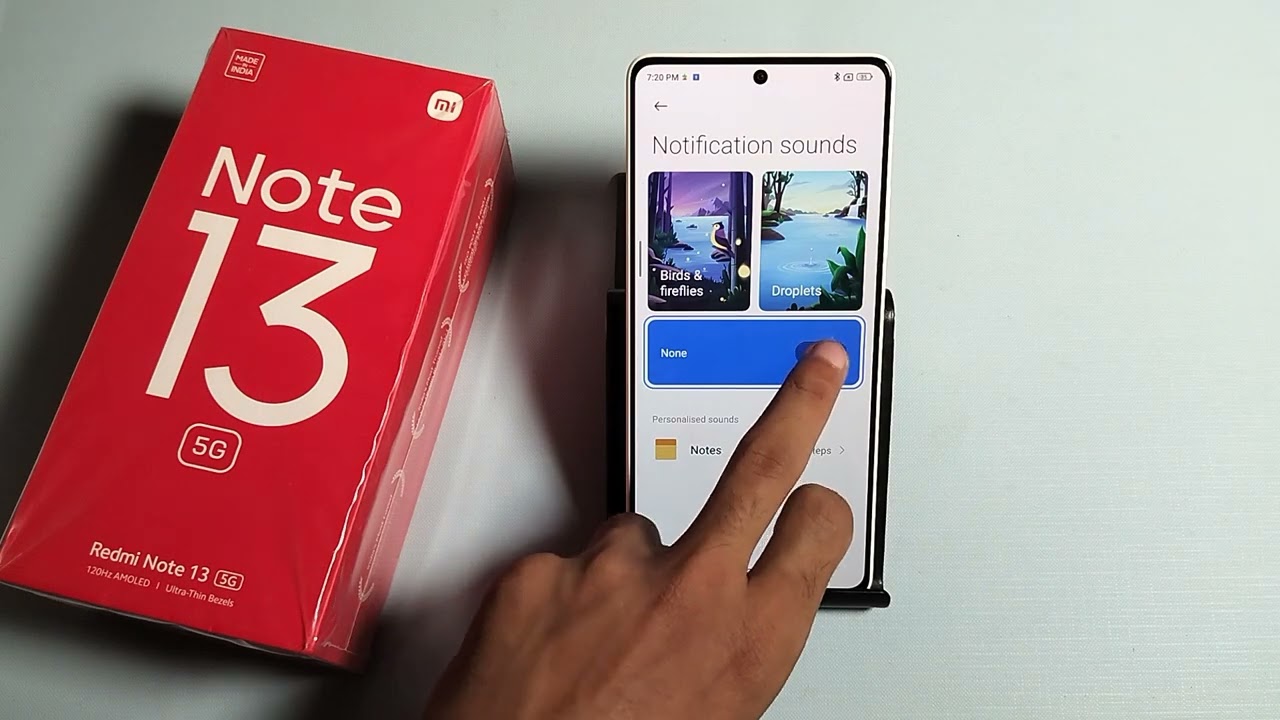 how to change notification sound in redmi note 13 5g,redmi me notification sound kaise set kare