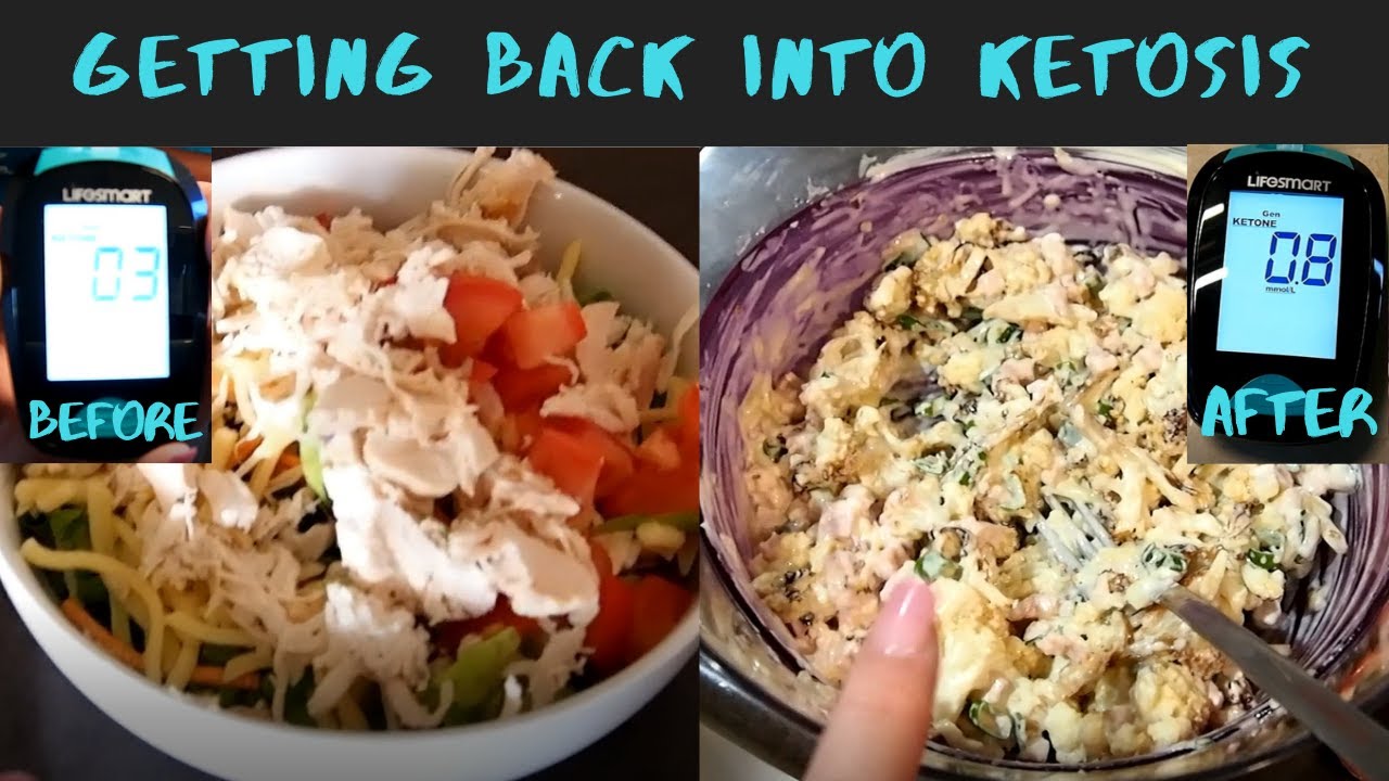 Getting back into ketosis after "cheating" Tips and tricks YouTube