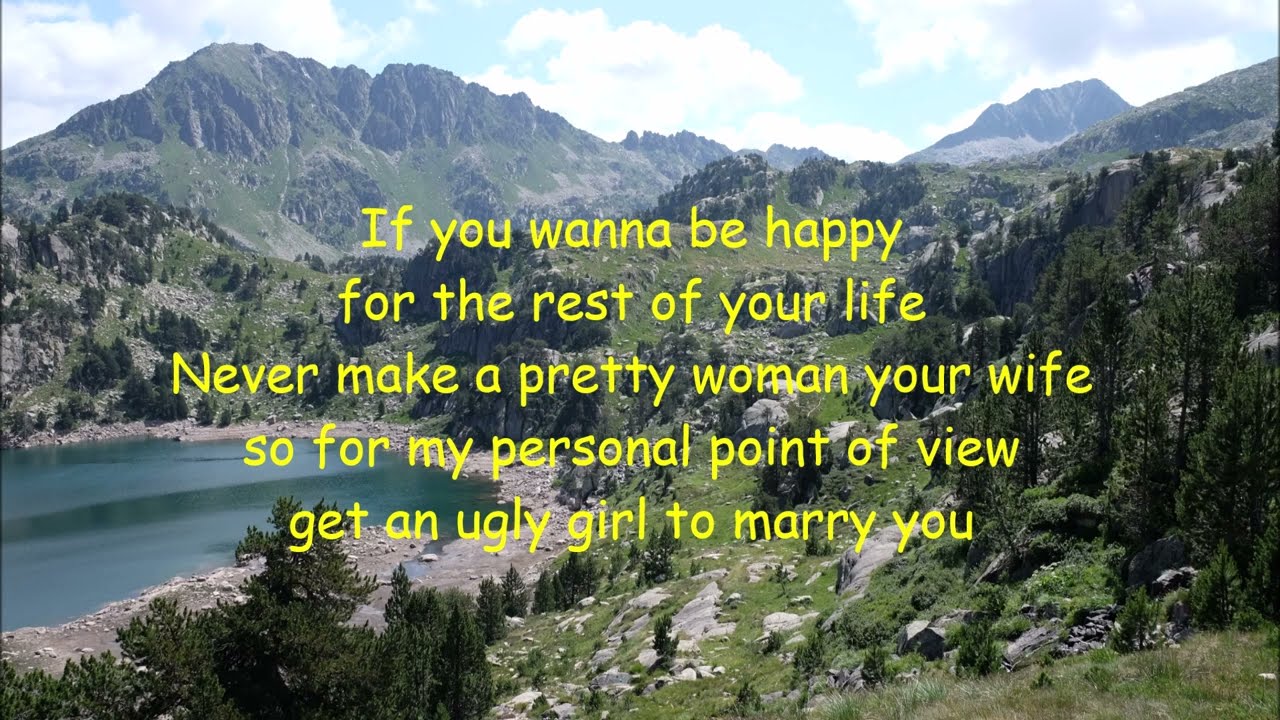 Jimmy Soul-If you wanna be happy lyrics