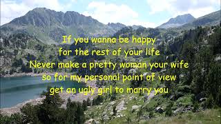 Jimmy Soul-If you wanna be happy lyrics