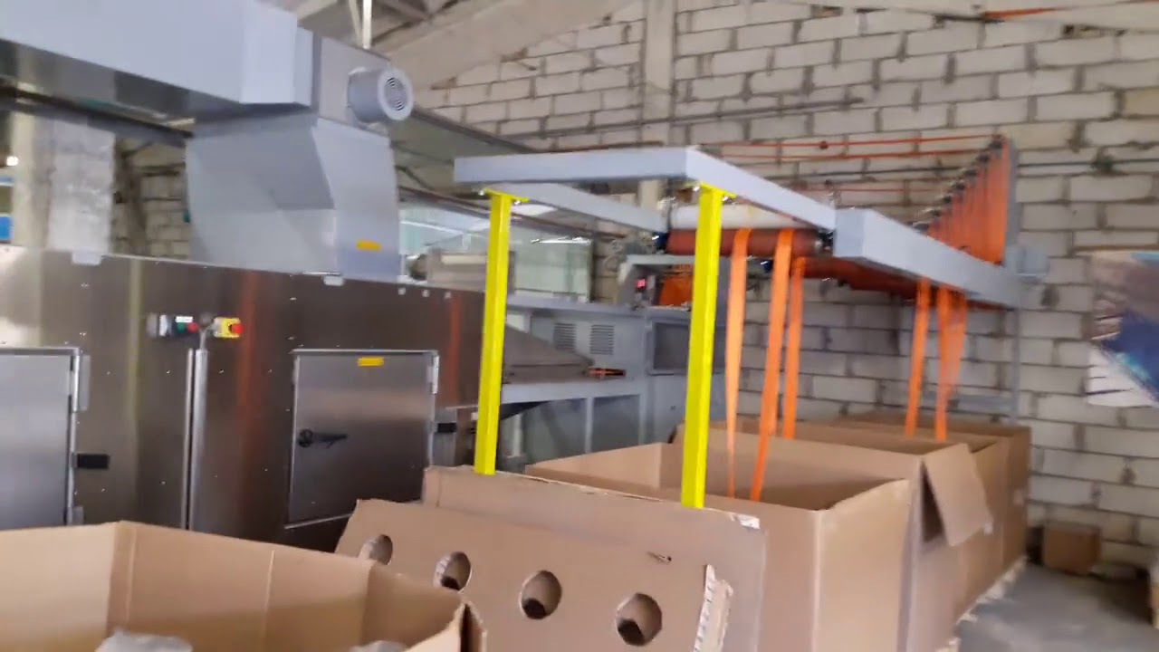 thermofixation of webbing at TEXORA