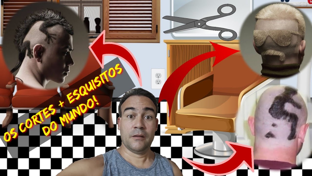 CONHEÇA OS 20 CORTES DE CABELO MAIS ESQUISITOS DO MUNDO! - YouTube