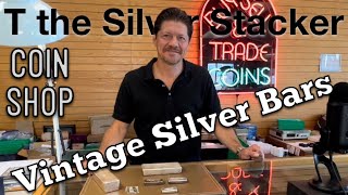 Vintage Silver Bars at Nunemaker’s Coin Shop | Mishawaka, IN | Silver Stacking & Collecting