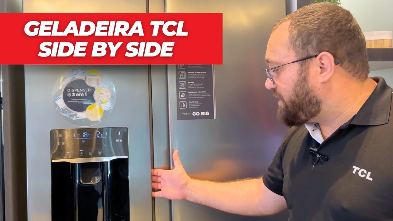 Geladeira TCL Side By Side vale a pena?
