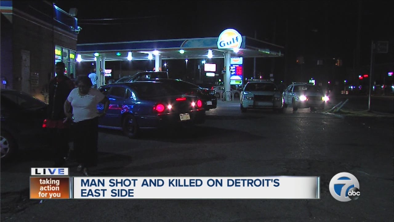 Man shot and killed on Detroit's east side - YouTube