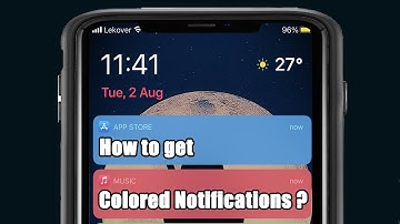 How to COLOR YOUR NOTIFICATIONS Tweak