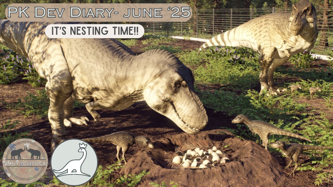 PK Update 15: Nests, Breeding & BIG Surprises! | June ‘25 Dev Diary | Prehistoric Kingdom