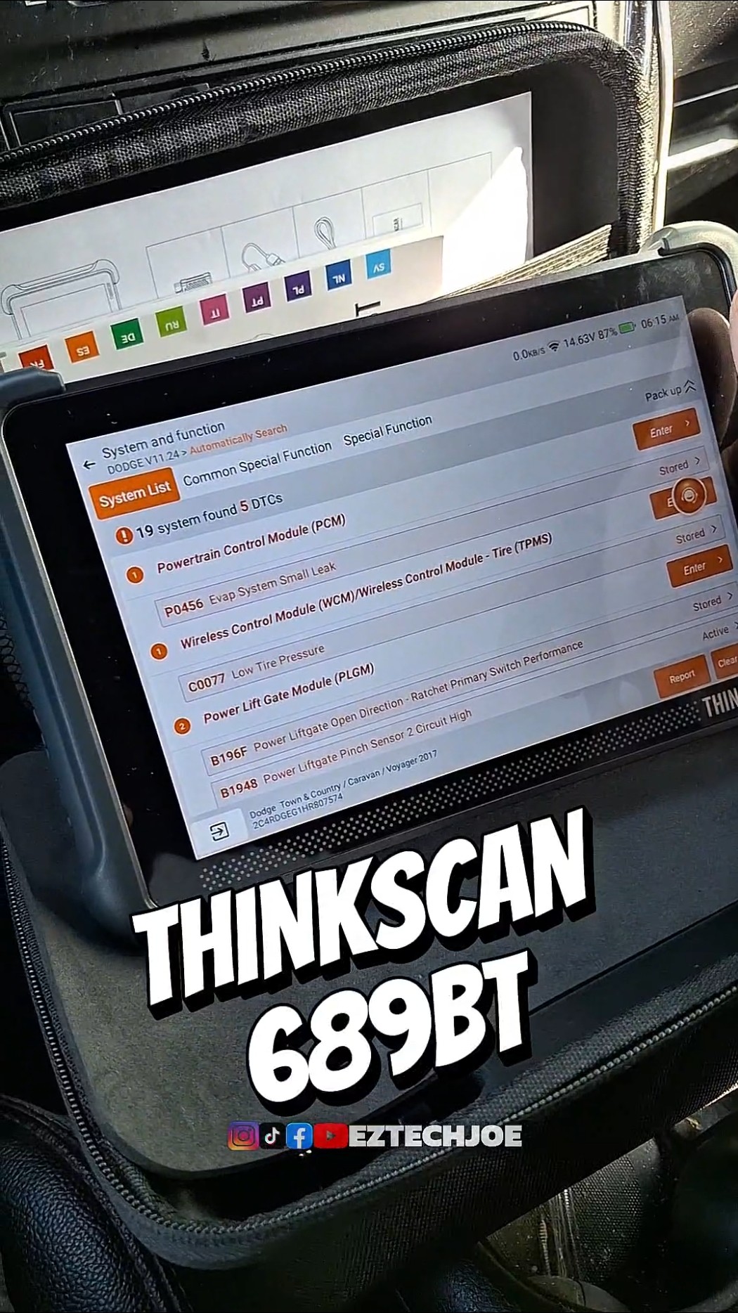 My Updated Thoughts About The Thinkscan 689BT Scan Tool From